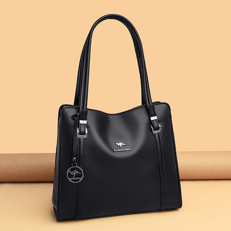 Bolsa de Ombro Feminina de Couro Legítimo