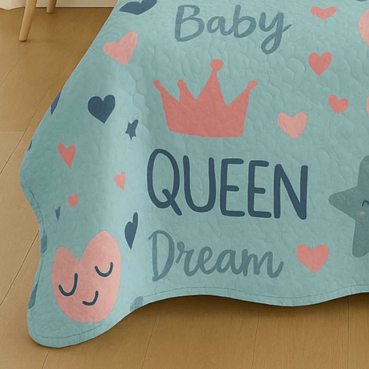 Kit Colcha Infantil Cama Solteiro 2 Peças Cobre-Leito e Porta-Travesseiro Microfibra Estampada Menino e Menina 1,60 x 2,20 m