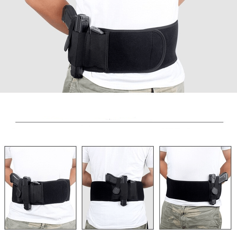 Coldre De Cintura Universal Pistola Abdômen