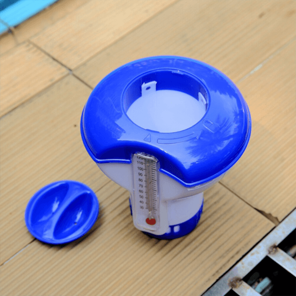 Limpador de piscinas e Tabletes de Cloro Flutuador
