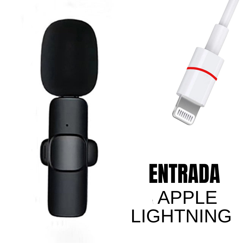 Microfone Lapela  Profissional Sem Fio Speaker Max