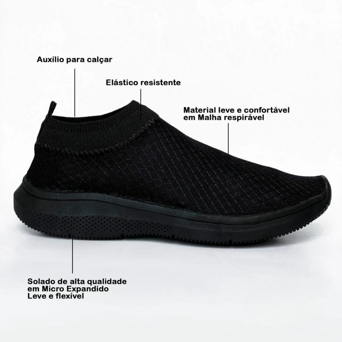 Tênis Ortopédico Feminino Para Caminhada Ultra Confortável