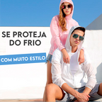 Jaqueta Ultra-Leve Protege de Ventos Raios Solares Frio