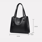 Bolsa de Ombro Feminina de Couro Legítimo