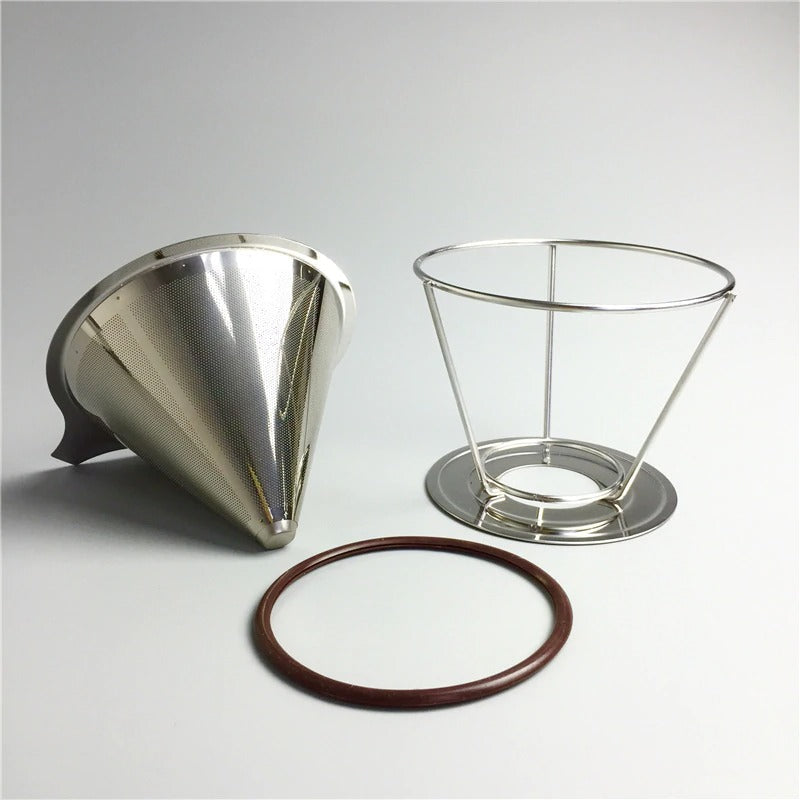 Filtro Café Coador Inox Reutilizável