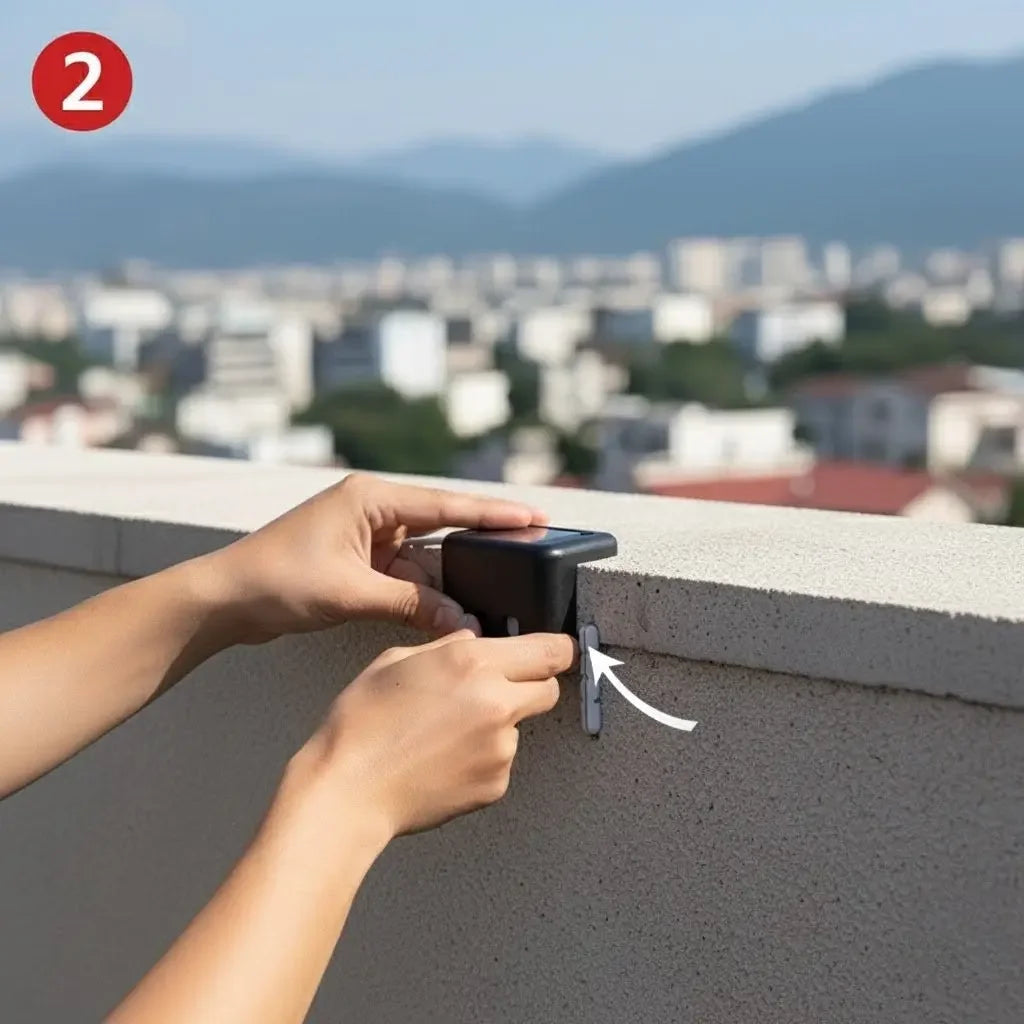 Luminária Externa de Luz Solar