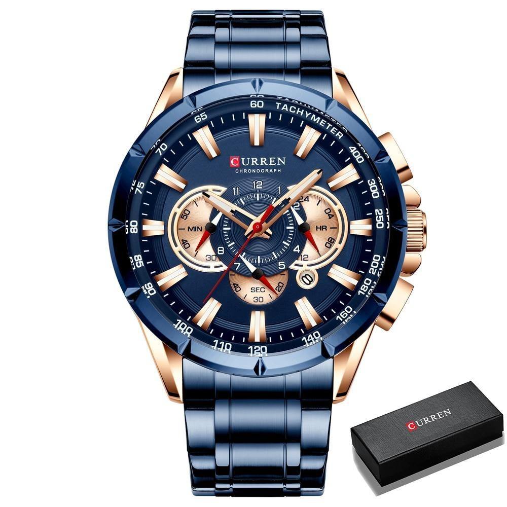 Relógio Masculino Casual MultiTime Original - Universo Livre - lojauniversolivre.com