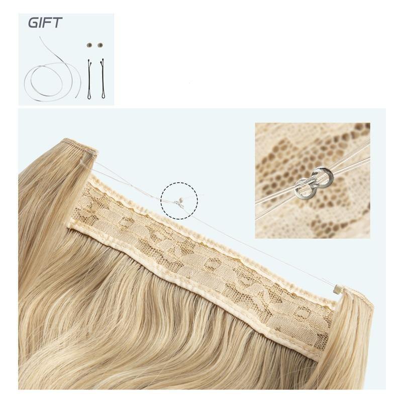 Aplique de Cabelo Fio Invisível Hair Max