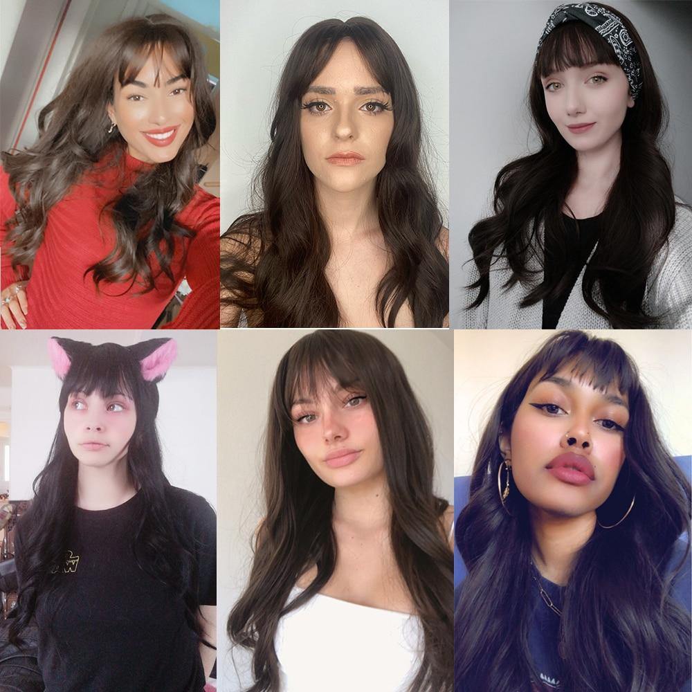 Peruca Wigs Human Realista