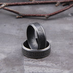 Anél Nórdico Masculino Inoxidavel Com Caixa Vikings