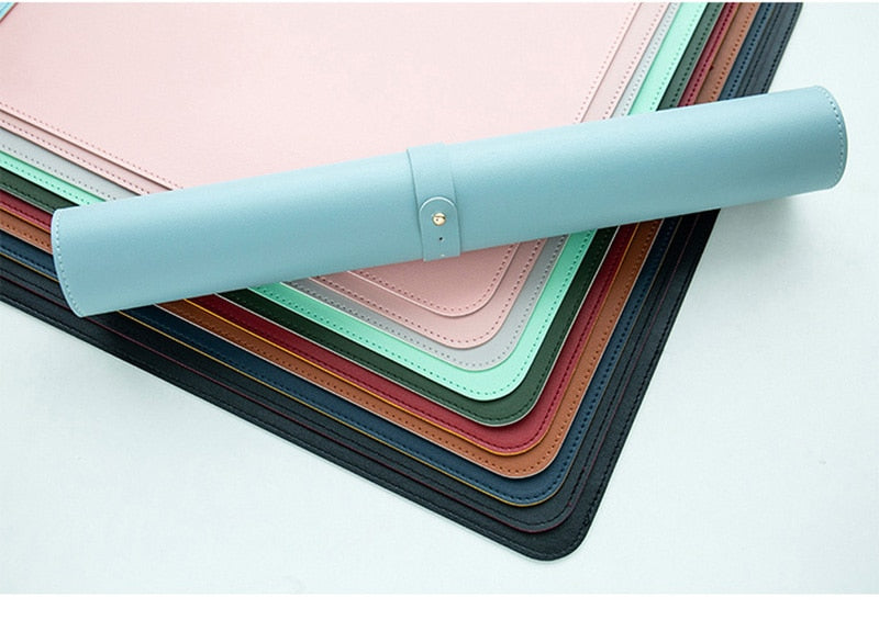 Mouse pad para Escritório de Couro