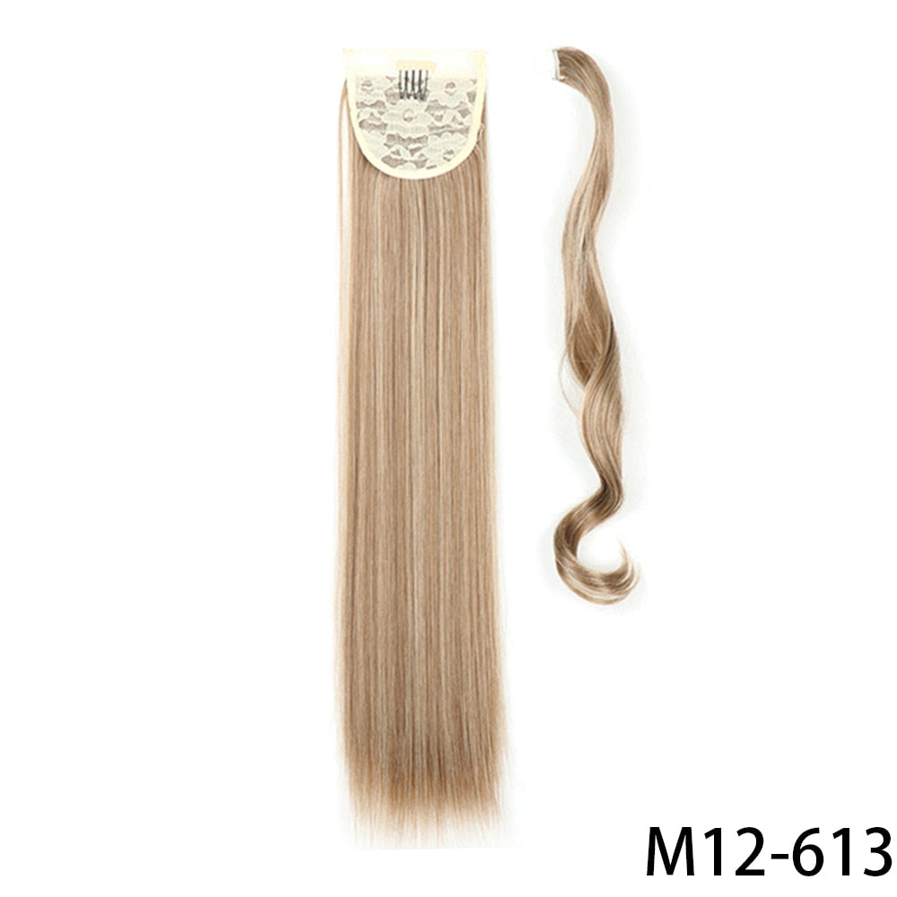 Aplique Rabo de Cavalo Mega Hair Liso Premium Peruca