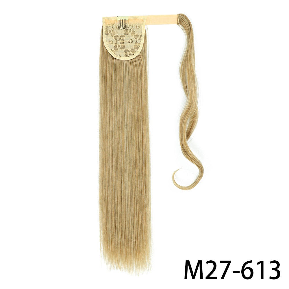Aplique Rabo de Cavalo Mega Hair Liso Premium Peruca
