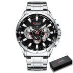 Relógio Masculino Casual MultiTime Original - Universo Livre - lojauniversolivre.com