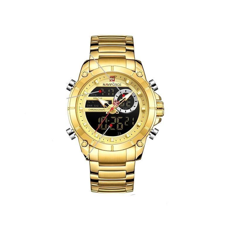 Relógio NAVI Men Masculino Dual Screen