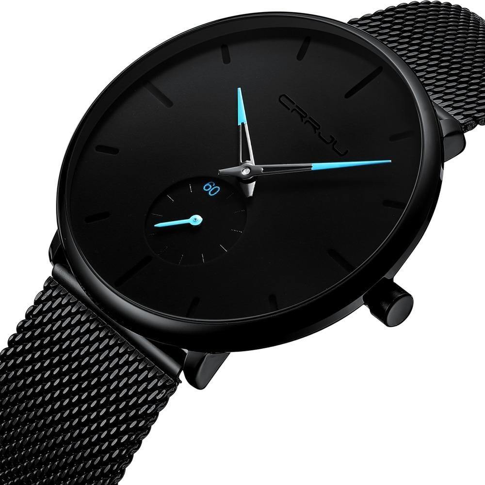 Relógio Masculino Minimalista Slim Casual Lux
