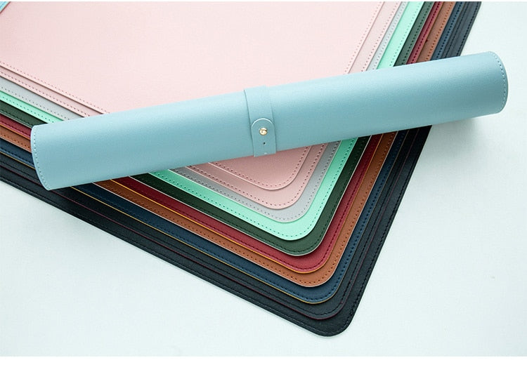 Mouse pad para Escritório de Couro