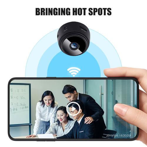 Mini Câmera Magnética Wifi Tempo Real HD