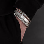 Pulseira Masculino Bracelete Pai Nosso