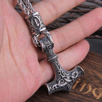 Colar Masculino Martelo Thor Basic com Caixa Vikings