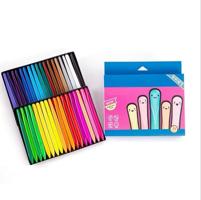 Lápis de Cor Magic Triangular Crayons