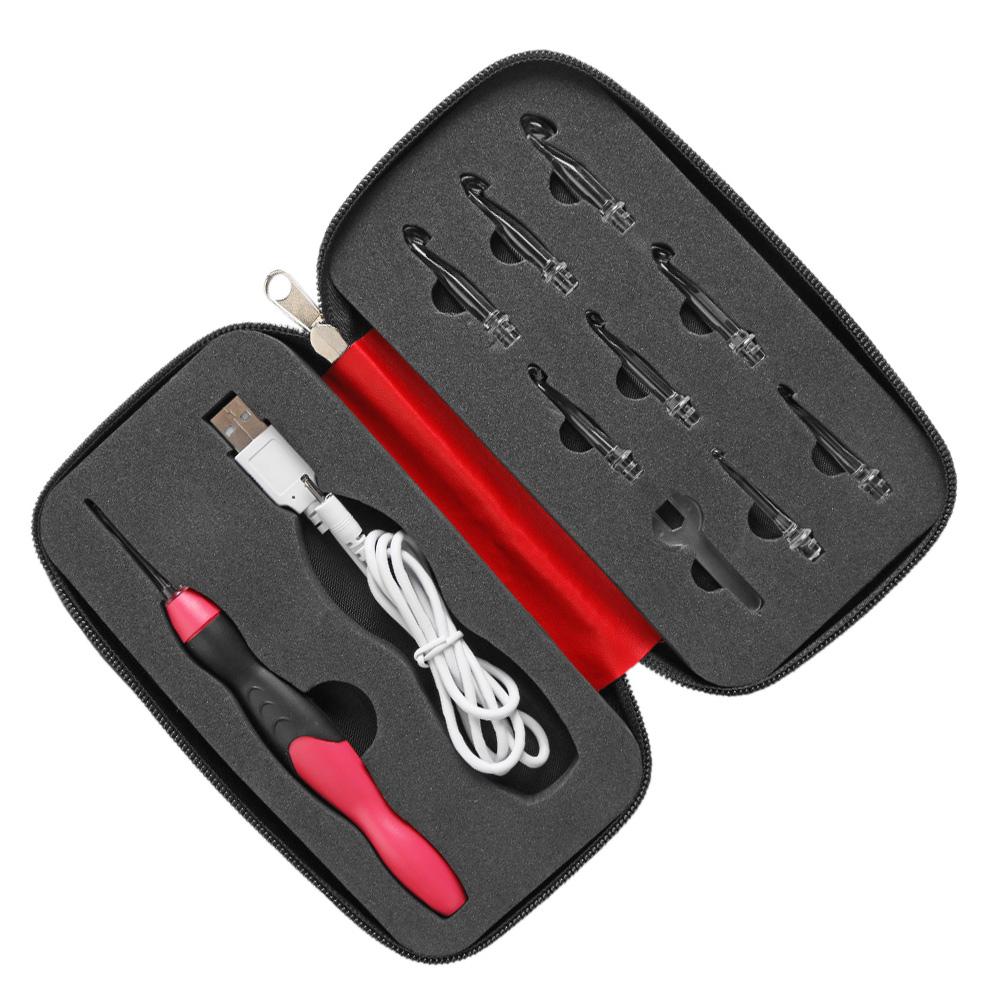 Kit Croche LED Agulha com Luz