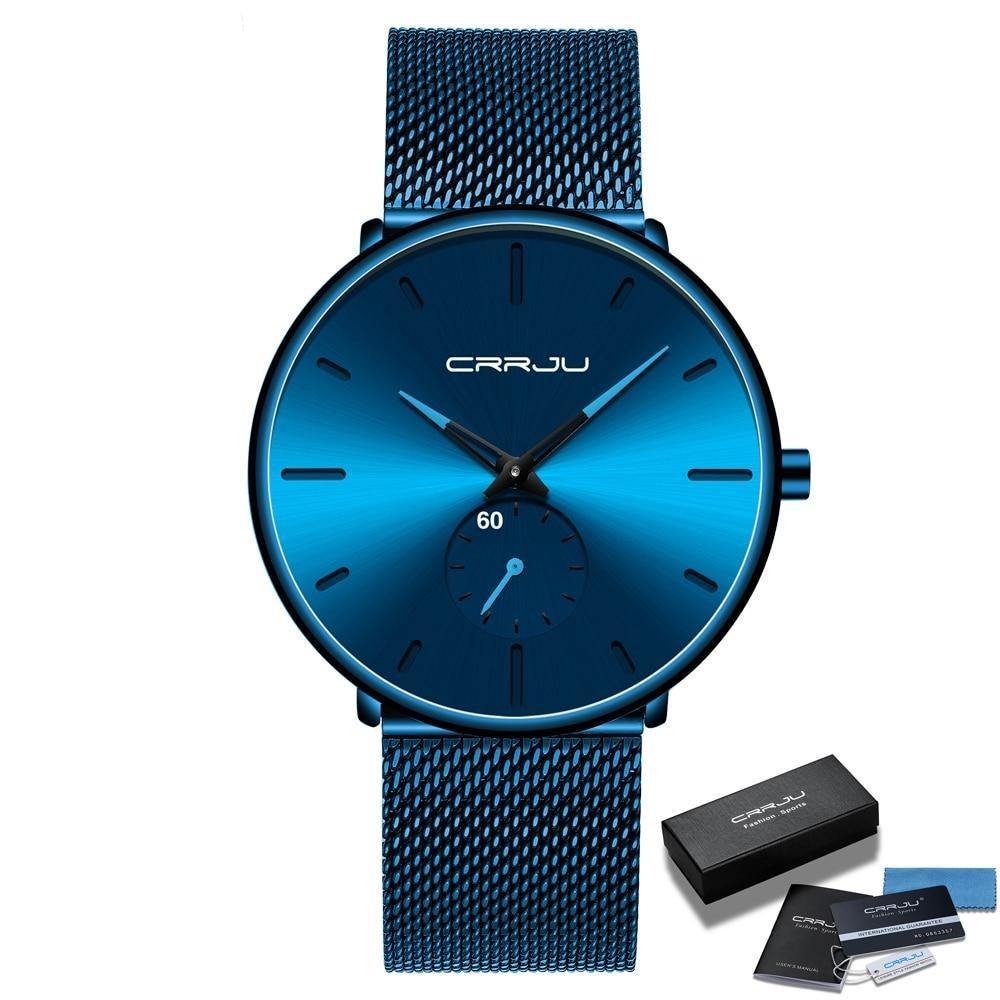 Relógio Masculino Minimalista Slim Casual Lux - Universo Livre - lojauniversolivre.com