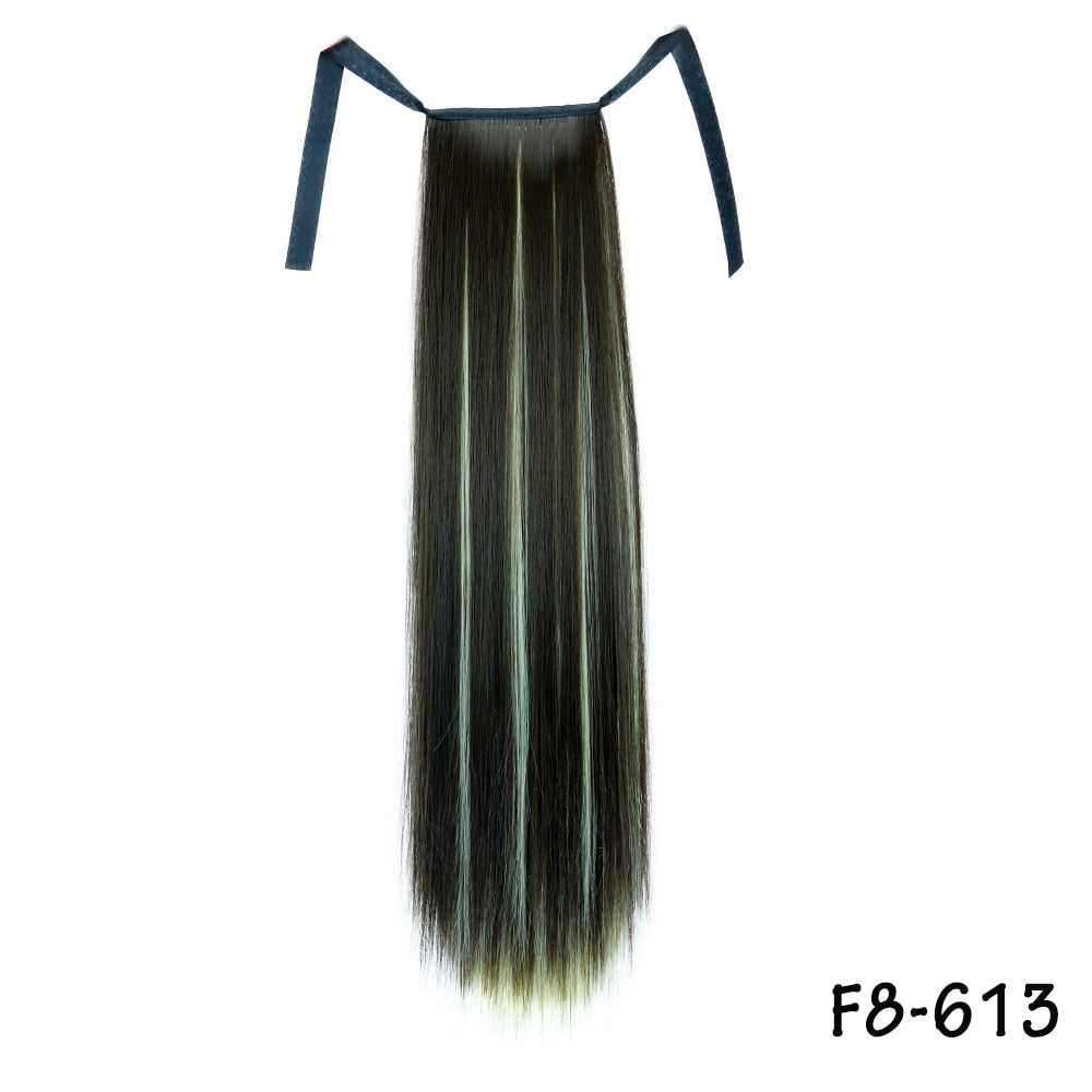 Aplique Rabo de Cavalo Mega Hair Liso Premium Peruca