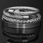 Pulseira Masculino Bracelete Pai Nosso