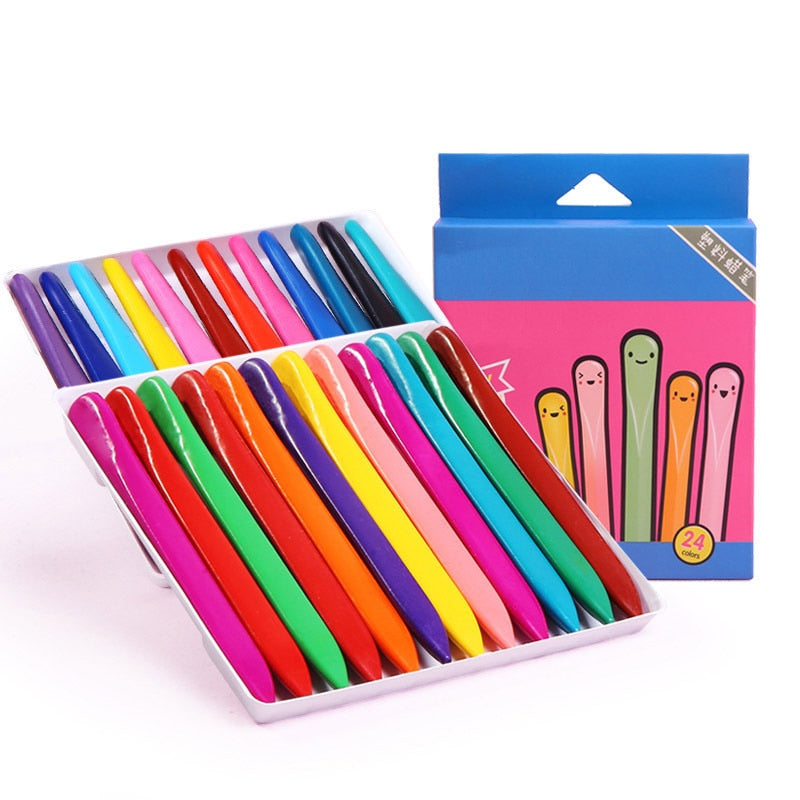 Lápis de Cor Magic Triangular Crayons