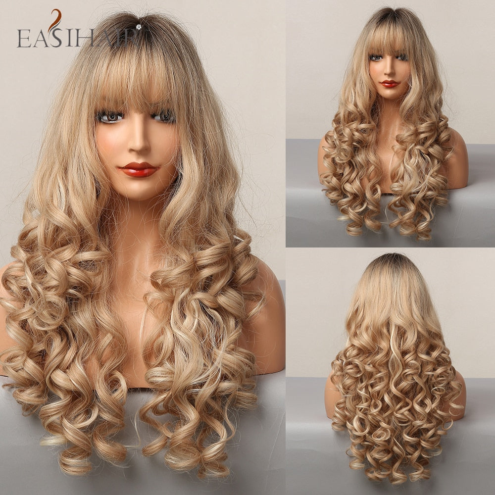 Peruca Cacheada Human Premium Lace Front
