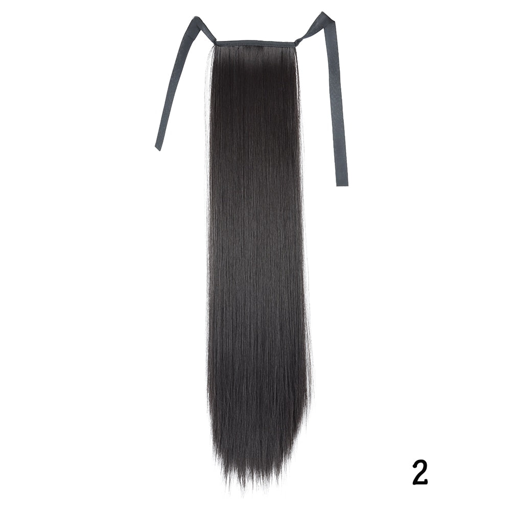 Aplique Rabo de Cavalo Mega Hair Liso Premium Peruca