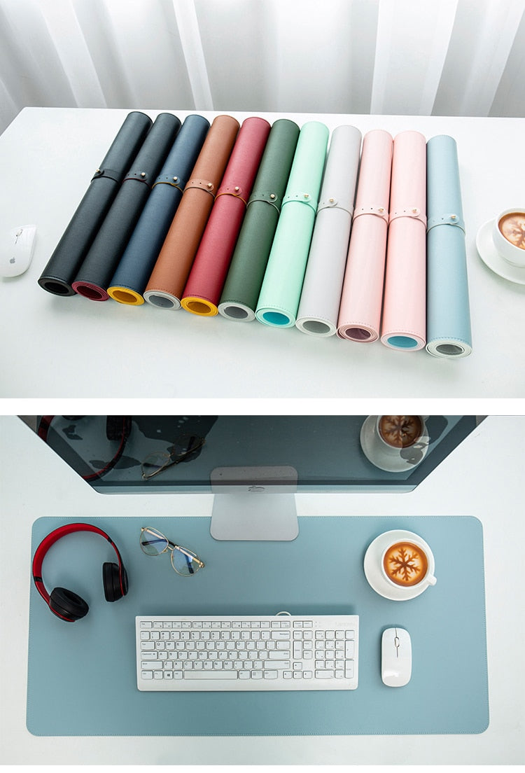Mouse pad para Escritório de Couro