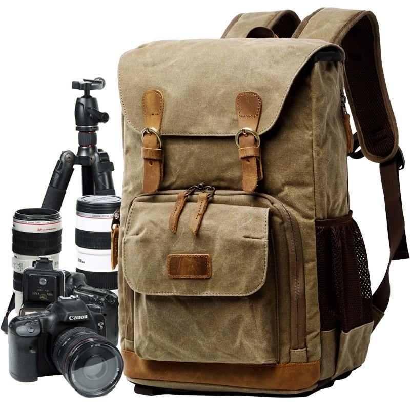 Mochila Impermeável Cam Lente e Notebook