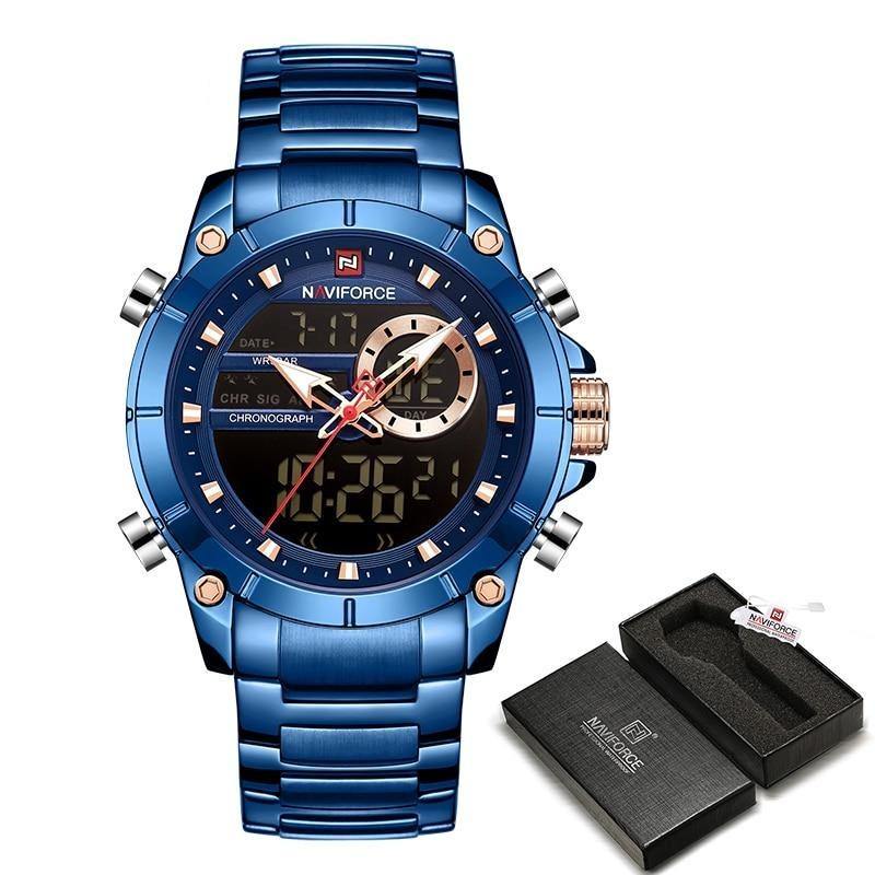 Relógio NAVI Men Masculino Dual Screen - Universo Livre - lojauniversolivre.com