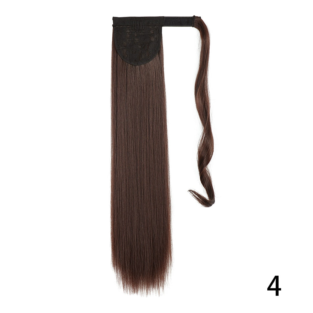 Aplique Rabo de Cavalo Mega Hair Liso Premium Peruca