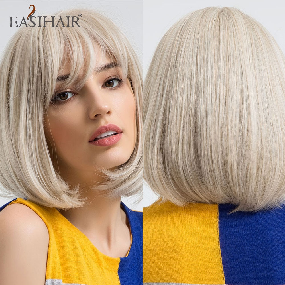 Peruca Human Média Chanel Lace Wigs
