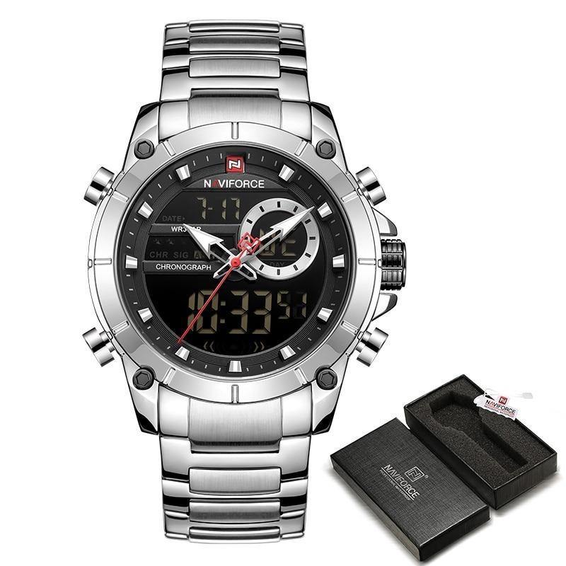 Relógio NAVI Men Masculino Dual Screen - Universo Livre - lojauniversolivre.com