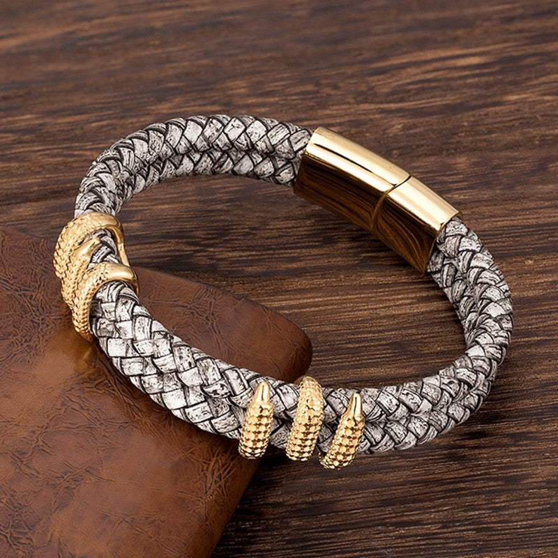 Pulseira Bracelete Escama de Dragão