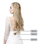 Aplique de Cabelo Fio Invisível Hair Max