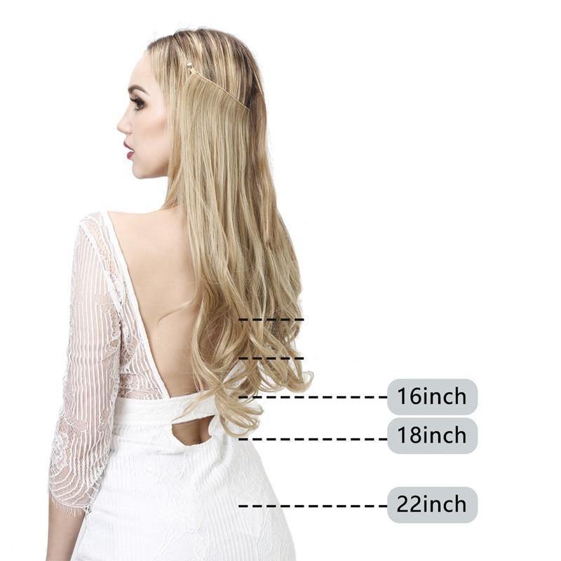 Aplique de Cabelo Fio Invisível Hair Max