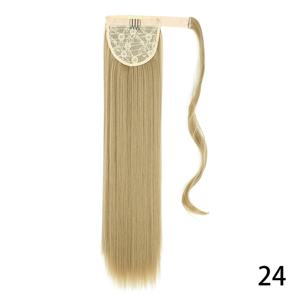 Aplique Rabo de Cavalo Mega Hair Liso Premium Peruca