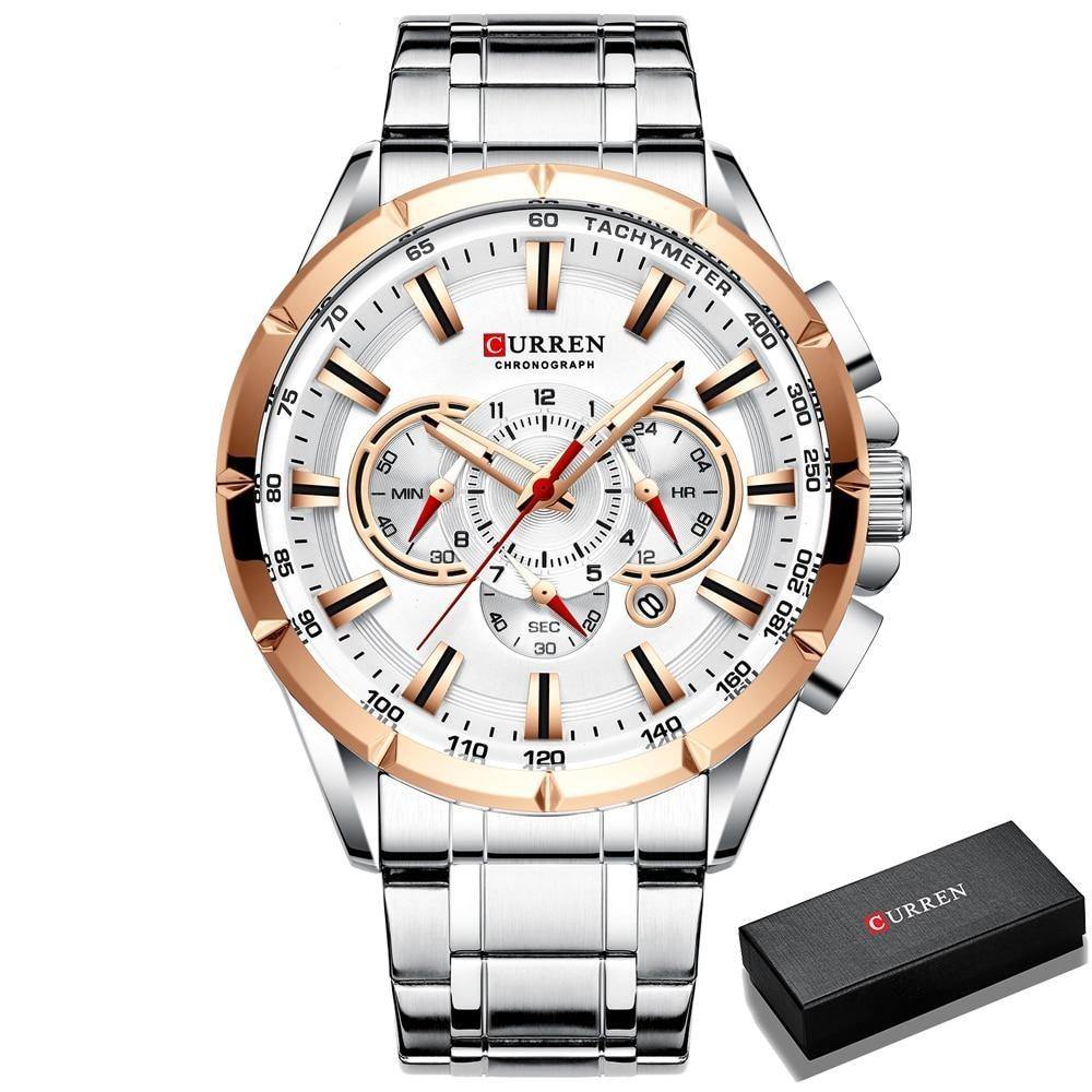 Relógio Masculino Casual MultiTime Original - Universo Livre - lojauniversolivre.com