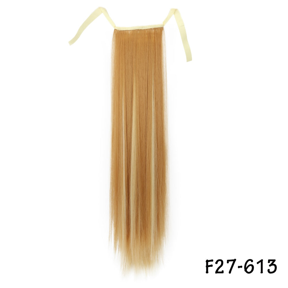Aplique Rabo de Cavalo Mega Hair Liso Premium Peruca