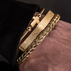Pulseira Masculino Bracelete Pai Nosso