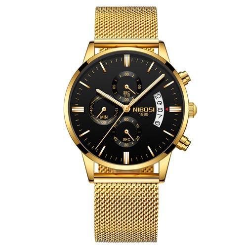 Relogio Masculino NIBOSI Luxury - Universo Livre - lojauniversolivre.com