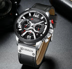 Relógio Casual Curren Original Luxury Masculino