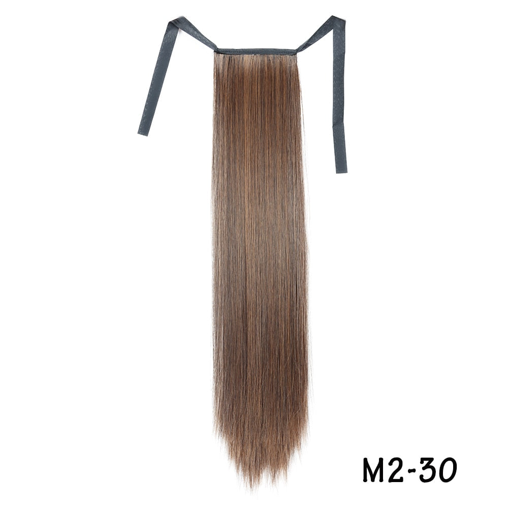 Aplique Rabo de Cavalo Mega Hair Liso Premium Peruca