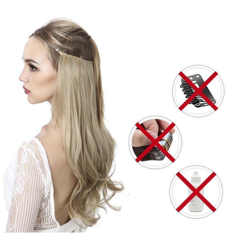 Aplique de Cabelo Fio Invisível Hair Max