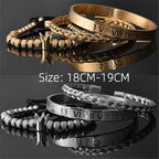 Pulseira Masculina Luxo Royal 3 em 1